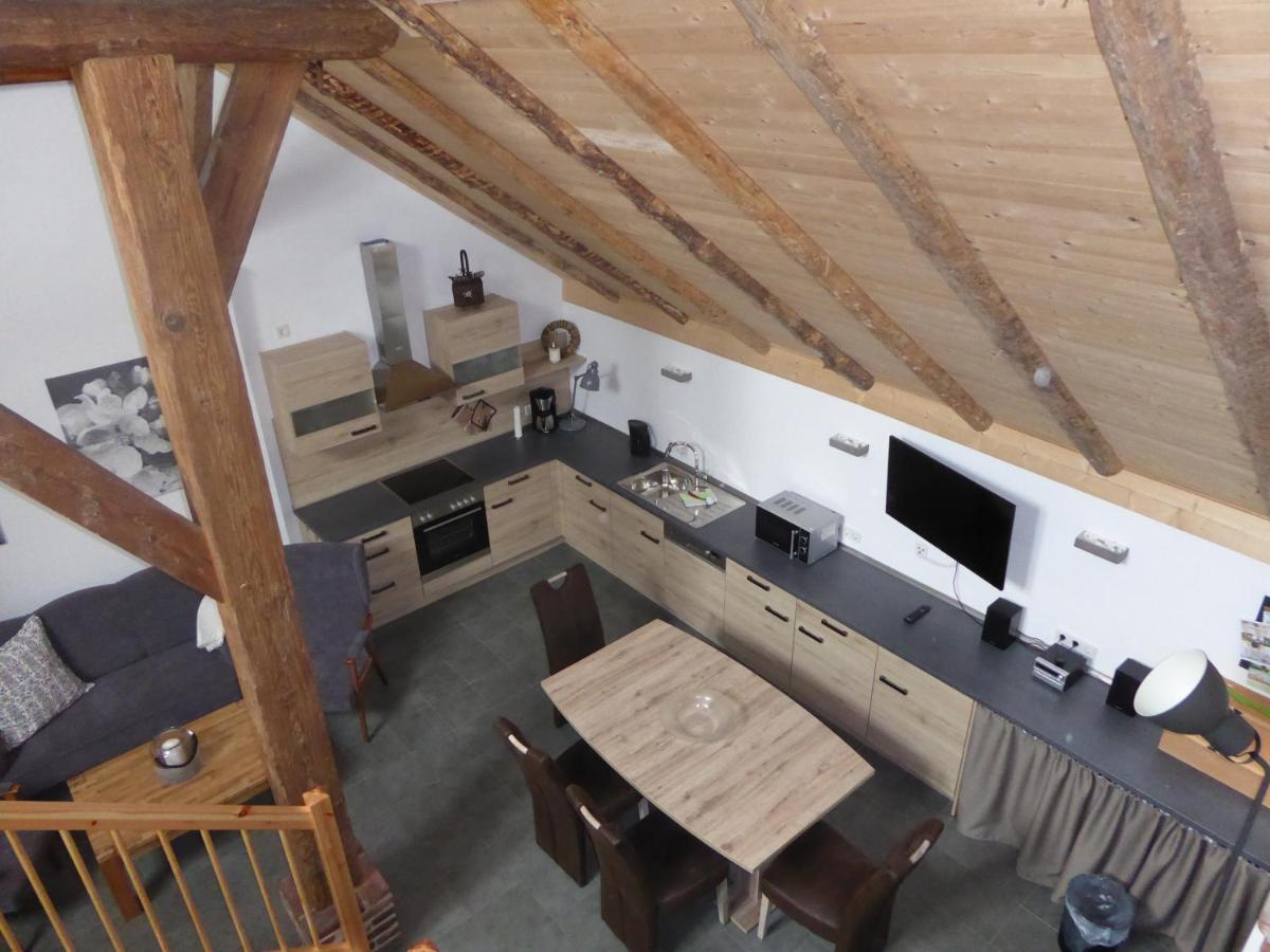 Ferienwohnung Gulf Im Gulfhof Am Kanal Grossefehn Bagian luar foto
