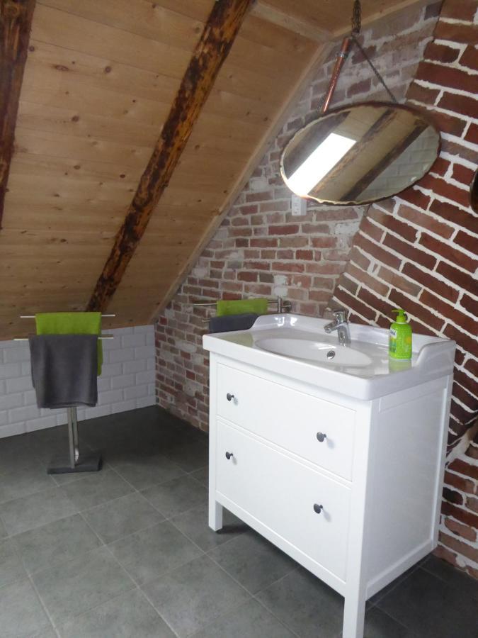 Ferienwohnung Gulf Im Gulfhof Am Kanal Grossefehn Bagian luar foto